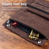 Frosted Leather Hand Cigarette Bag Foldable Storage Bag Handmade  Lighter Pouch Multifunctional  Moisturizing Bag