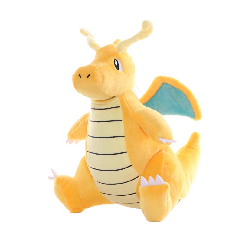 Three Types Dragonite Mega Plush Pikachu Sprigatito Tyranitar Ralts Doll Pombon Toy Browt Gecqua Pillow Kawaii Gift Kids