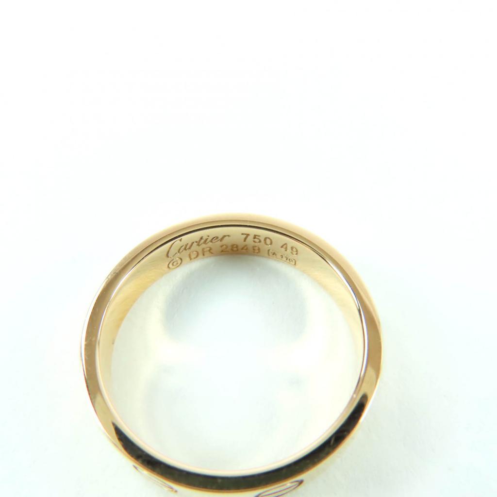 Excellent Cartier Ring LOVE Ring Small Pink gold 18K Women DR2849 Used