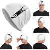 Cute Black Cat Men Women Adult Beanies Caps Knitting Bonnet Hat Warm Fashion Autumn Winter Outdoor Skullies Hats