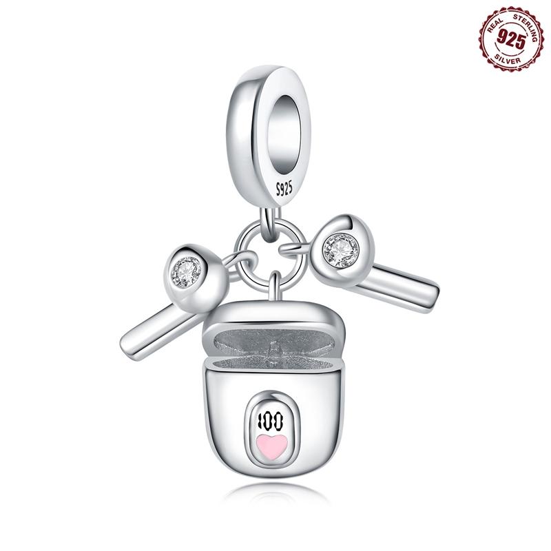 

100% Медь Игровая Машина Наушники Микрофон Подвеска Несколько Стилей Для Женщин Изысканные Циркониевые Ювелирные Изделия Подарки