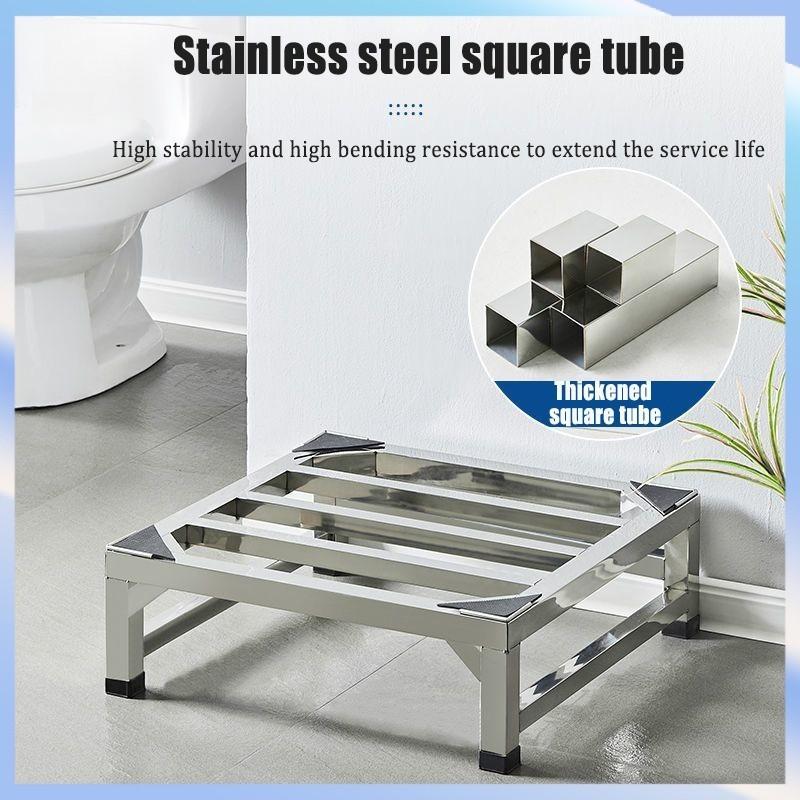 Drum Washing Machine Base Rack Stainless Steel Automatic Washing Machine Bracket Refrigerator Heightening Universal Bracket