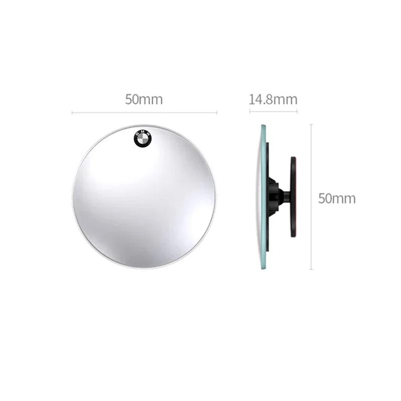 2 Stück Auto Rückspiegel 360° Weitwinkel-Versteller Seiten-Totwinkelspiegel für BMW M E30 E34 E36 E39 E46 E52 E53 E60 E61 E62 E70 E71 E83