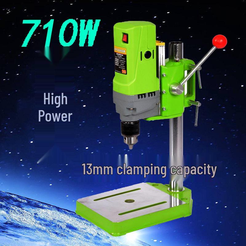 Mini Precision High-Speed Bench Drill: Multifunctional Compact Tabletop Press for Bead Making and Milling