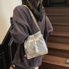 2025 Spring and Summer New Fashion Classic Rhombus Chain Bag High-end Single Shoulder Underarm Bag Double Shoulder Crossbody Bucket Bag