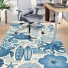1PC ocean life Carpet Ultra Soft, Thick & Absorbent, Non Slip Machine Washable Mat for Entryway