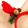 Holiday Headdress Children Hair Hoop Stage Performances Hair Band Sweet Styles for Themed Parties and Home Celebration