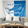 Detroit Team Spirit Quick-Dry Tapestry Hanging for Bedroom,Livingroom, Playroom,Decor Art Room Wall Tapestry Holiday and Birthday Gifts