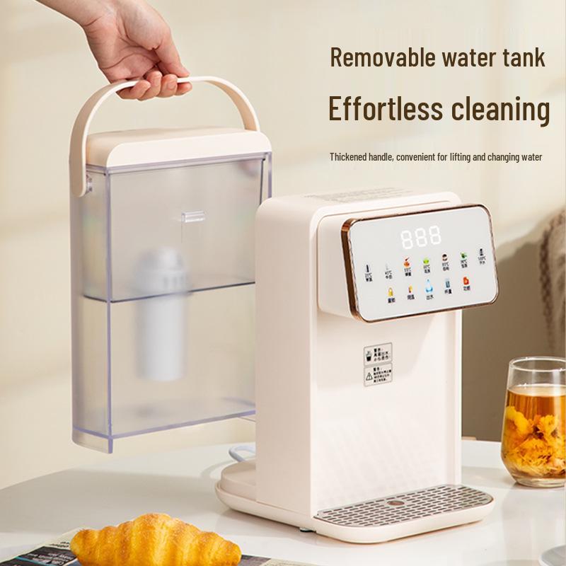 Sofort heizender kleiner Wasserspender für Zuhause, Büro oder Teebar mit Tischfilter-Wasserkocher.