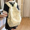Student Large Capacity Schoolbag Women's Tie-Dye Printed Backpack