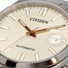 Citizen Tsuyosa Collection Automatic Men's Wristwatch NJ0151-88W Sapphire Glass Cream Silver