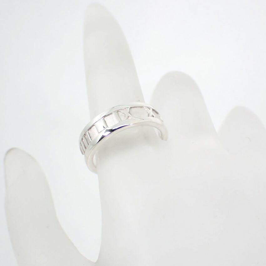 [Used] TIFFANY 925 Atlas Ring / Size 11 / J45-5