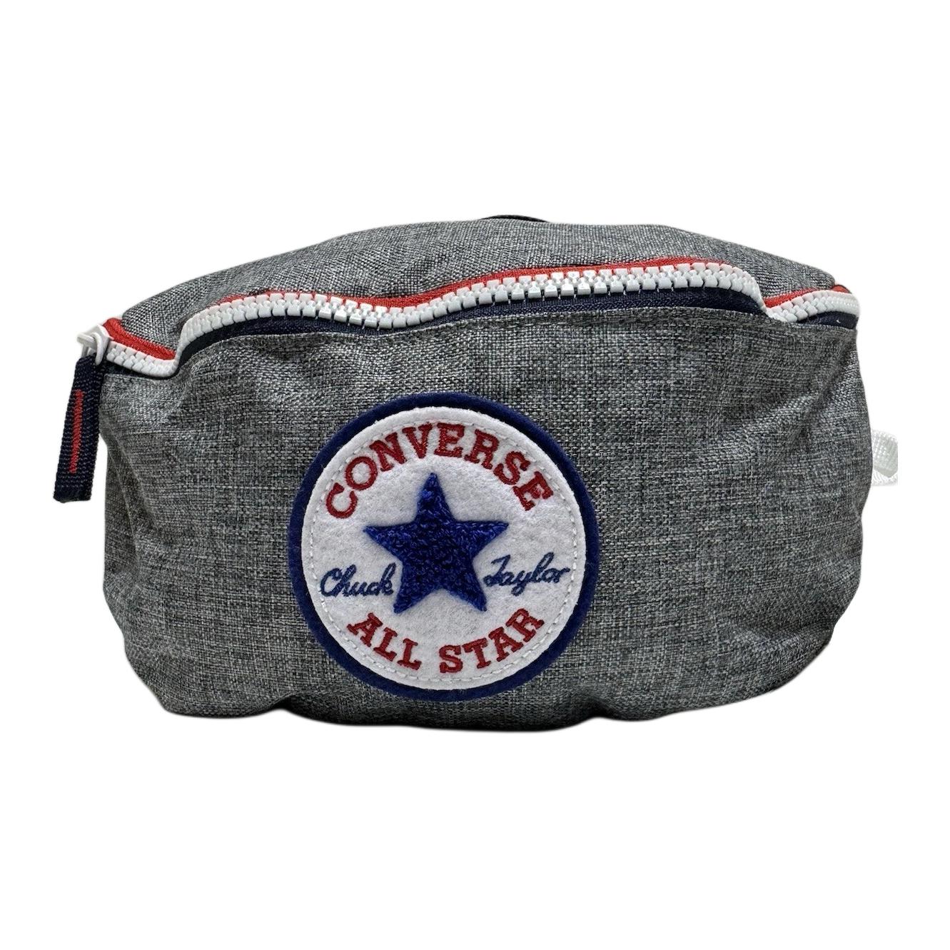 Converse All Star Classic Logo Polyester Waist Bag Unisex bags Gray 9A5379-042 Gray