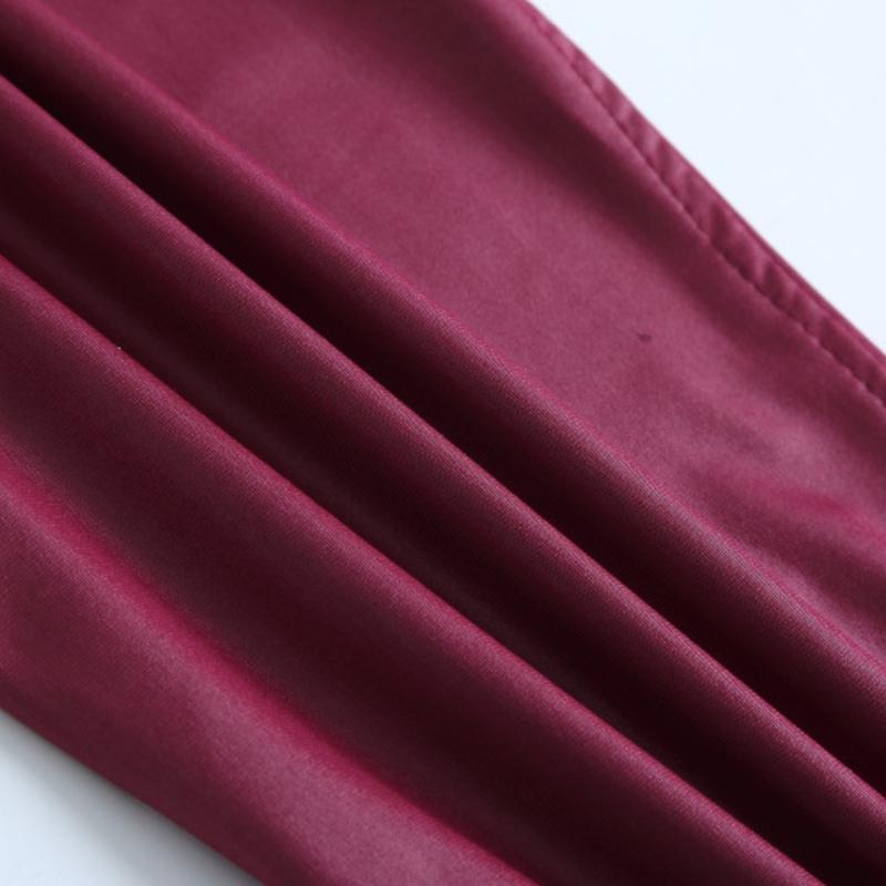 Dame Faux Skinnbukser Høy Midje Slim Leggings Jeggings Skinny Bukser med Belte