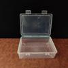 1950 Flip-top Transparent Plastic Storage Box for Bedroom Sundries, Sketch Tools & Electronic Components
