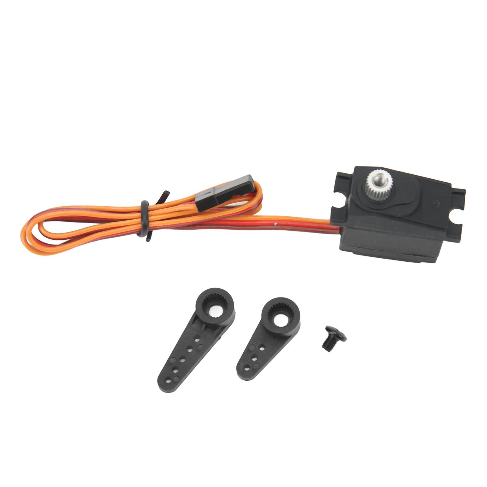 

Радіокерована машина Мікросервопривід Стабільний Швидка реакція Водонепроникний Портативний Металевий редуктор Мікросервопривід для Traxxas