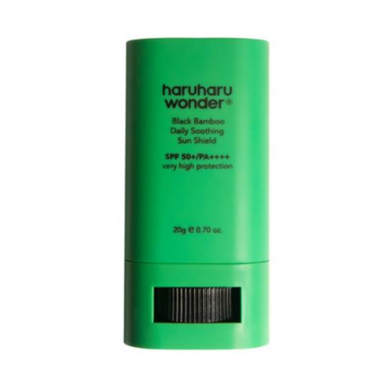 Haruharu Wonder Black Bamboo Daily Soothing Sun Shield SPF50+ PA++++ Lightweight UV Protection 20g