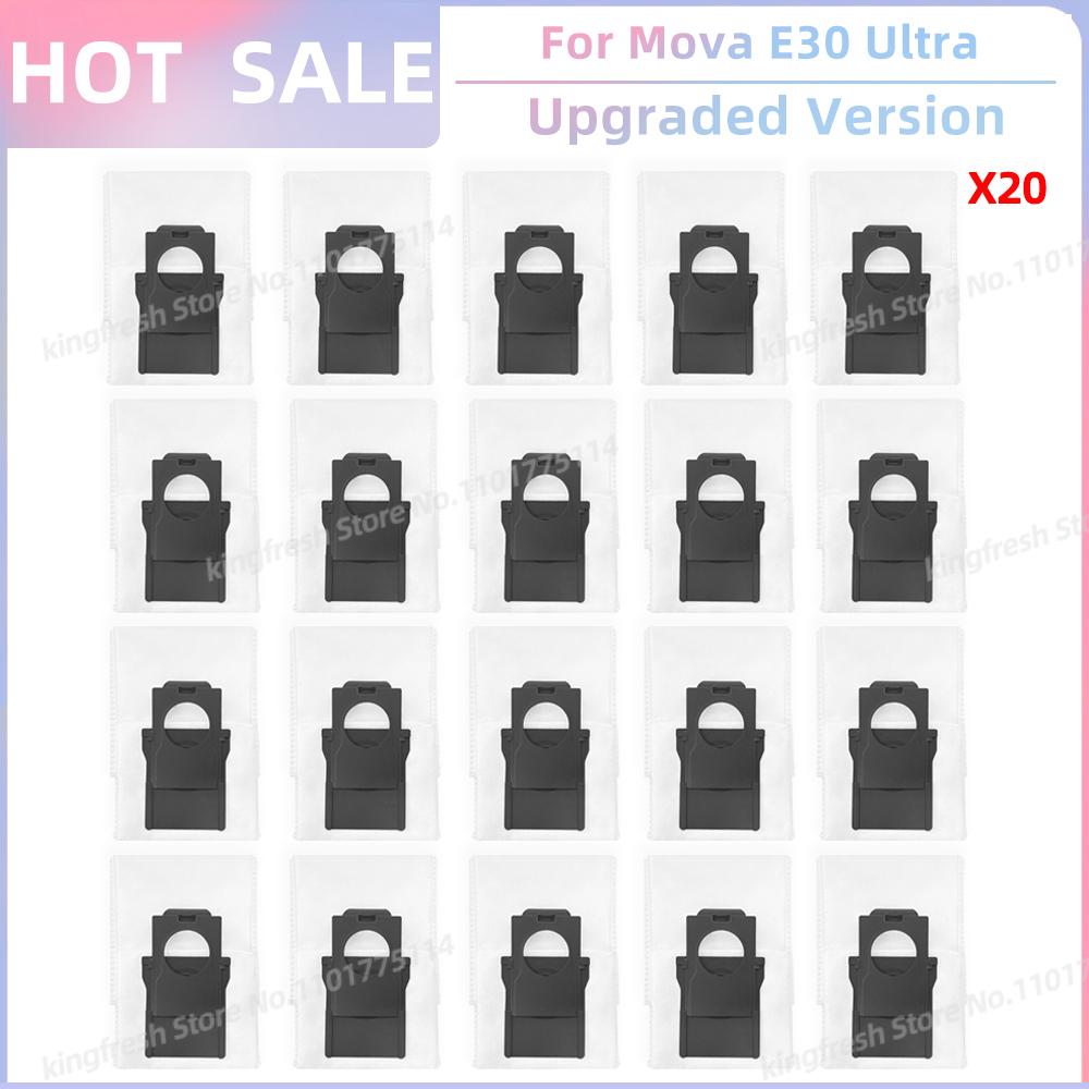 Fit For Dreame Mova E30 Ultra / Trouver E30 Ultra / MOVA E40 Ultra/ Dreame L10s Pro Ultra Heat Tricut Brush Filter Mop Cloth Bag