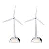 DIY Solar Plastic Windmill Model Toy Ornament