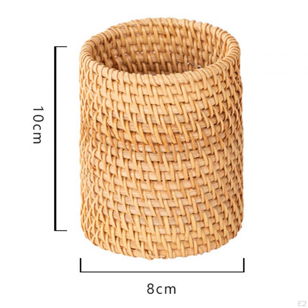 Makeup Brush Pen Holder, Home Art Supplies Storage Bucket, School Pencil Desk Organizer for