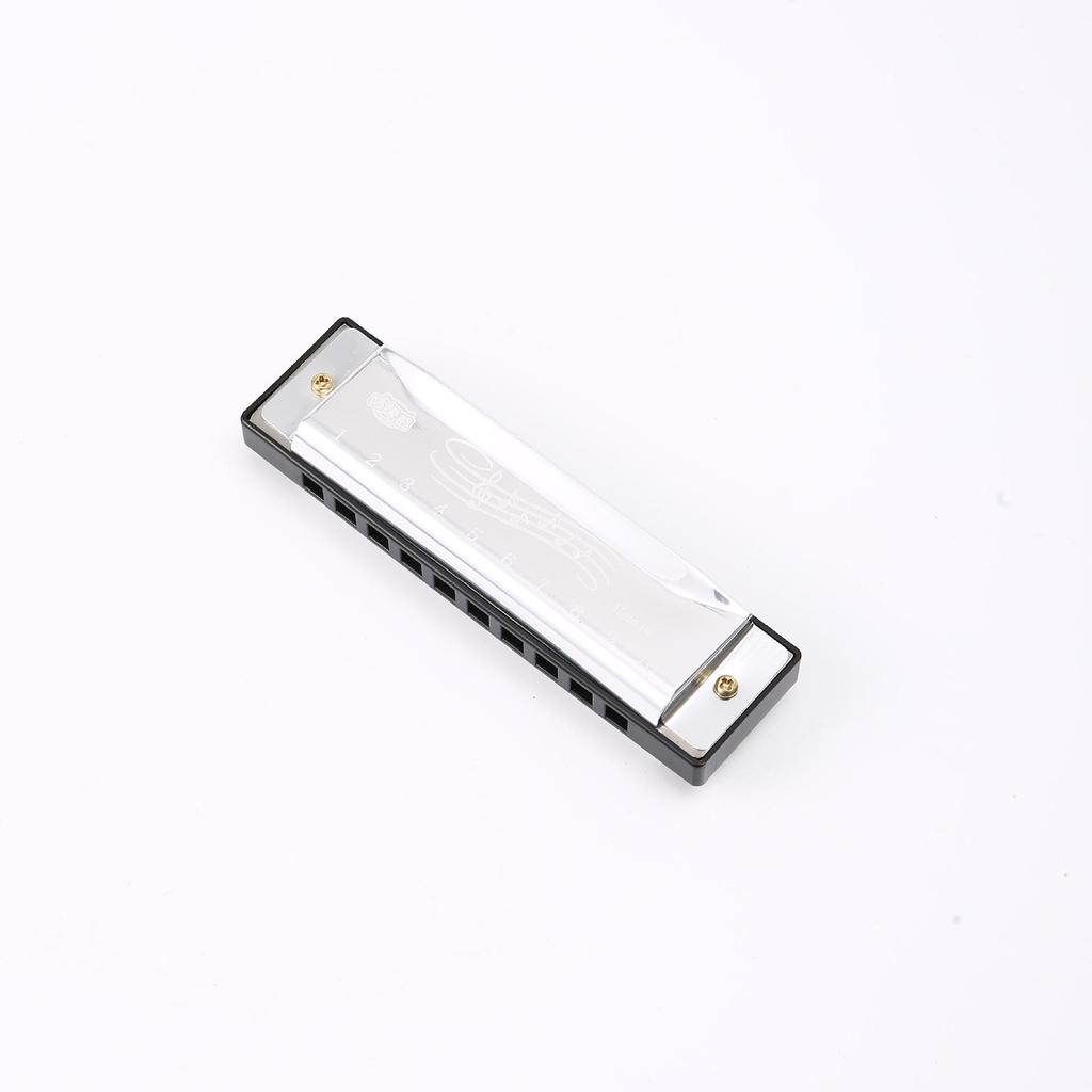 Kids' Cartoon Harmonica: 10-Hole Metal Sound Toy for Kindergarten and Primary School Music Learning