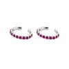 CRMYA Copper Gold Plated Earring Set For Women Color CZ Zircon Piercing Clip Hoop Dangle Earrings For Women Jewelry Wholesale