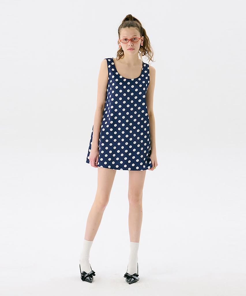 JUNEJUNE SPACE Little Junejune Dress_Navy