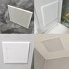 Self-adhesive Access Panel Door White Removable Opening Flap Cover Plate Plastic ABS Access Hatch Cover Doors Wall Ceiling