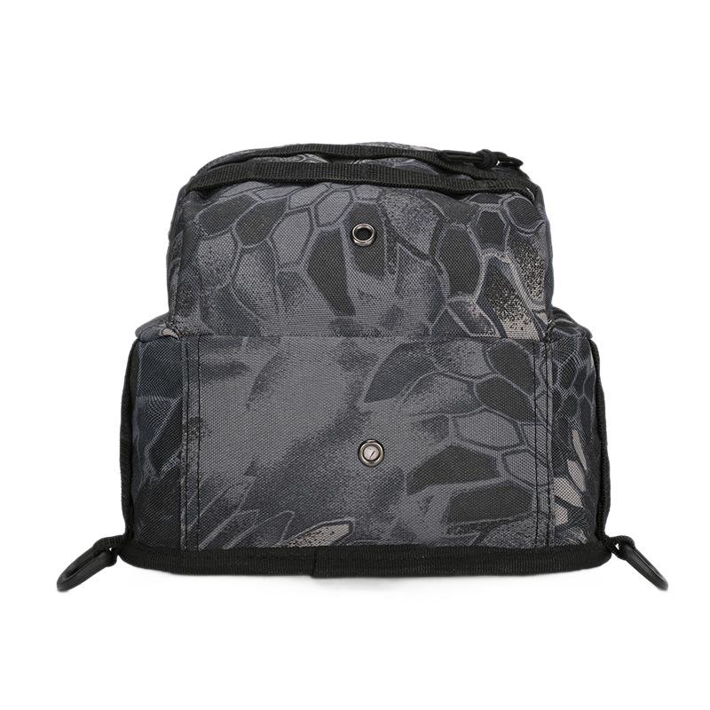 Outdoor Tactical Multifunctional Small Chest Bag - Single Shoulder Crossbody Bag with Oxford Cloth Expansion for Tools and Lures