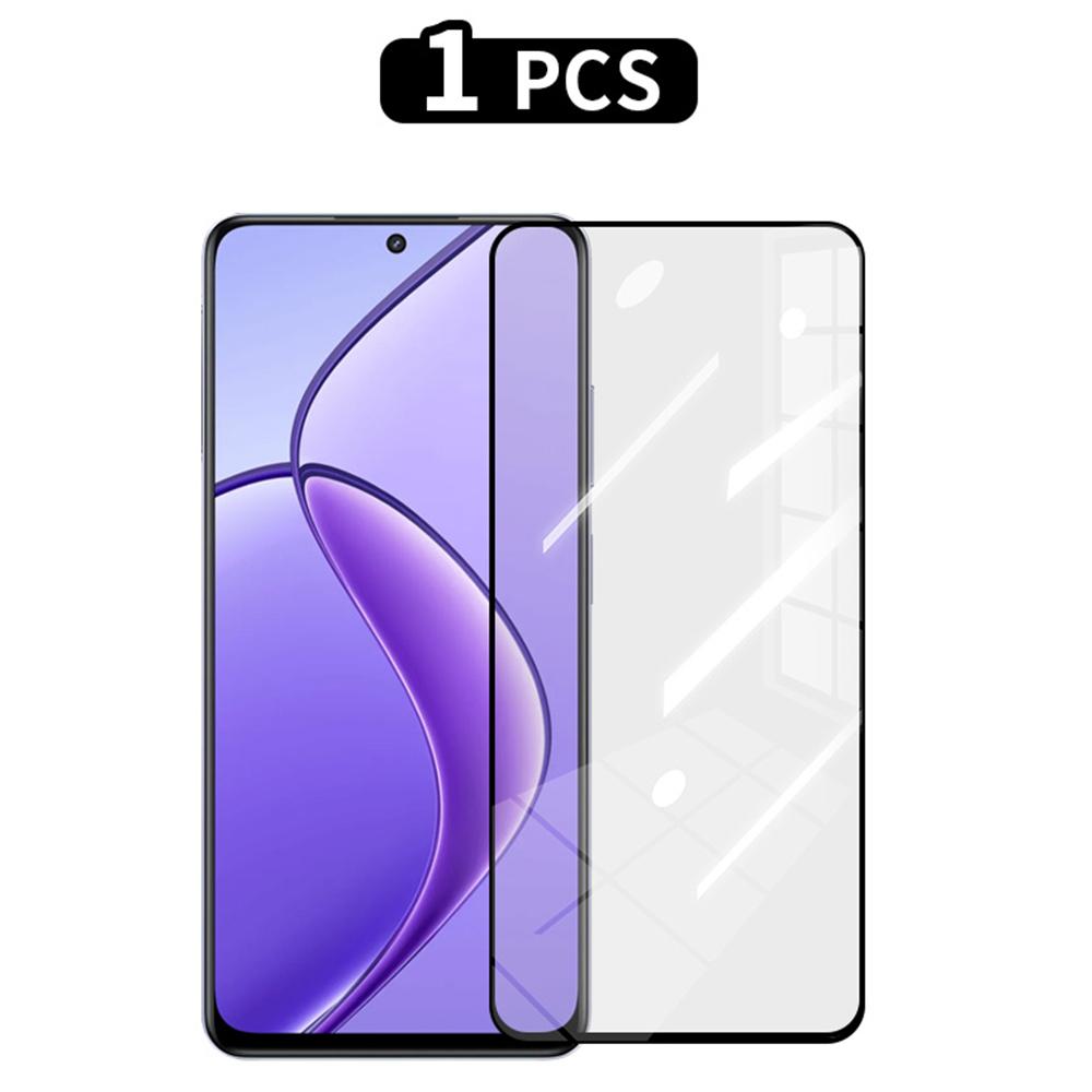 

RURIHAI Для Realme 12 4G/12+ 5G Вторинне Загартування Високоалюмосилікатне Скло HD Прозора Плівка Type A