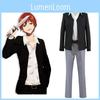Costume Cosplay Unisex di Assassination Classroom Karma Akabane con Design Squisito e Vestibilità Perfetta per i Fan dell'Anime
