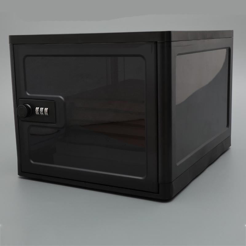 1pc Password Prison Lock Box For Medicines,Food,Electronic Devices storage,Transparent Convenient Container Security Lockbox.