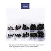 100PCs DIY Doll Eye Pin Type Black Hand Made Materials Crafts Educational Toy Parts Plastic