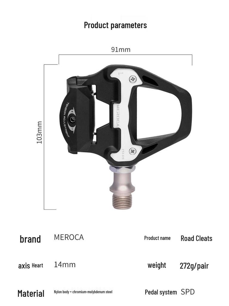 Men's Clipless Road & Mountain Bike Shoes with Hard Sole - Spring/Summer
