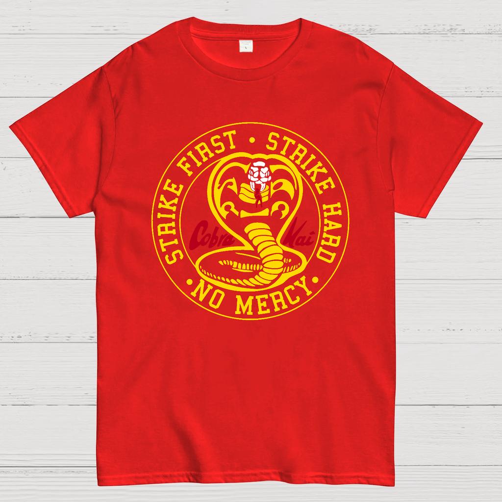 Cobra Kai Dojo Unisex 100% Cotton Summer Casual Cool Loose T-Shirt