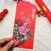 Happy New Year Spring Festival Red Envelopes Best Wishes Flower Blessing Bag Traditional Lucky Hong Bao Party Gifts