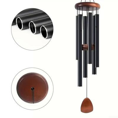 Metal Rüzgar Çanları Minimalist Modern Açık Hava Alüminyum