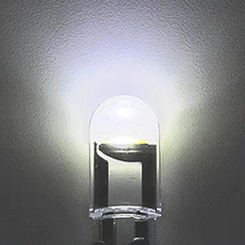 Car LED T10 W5W Canbus Glass Car Light COB Clear 6000K Reading Dome Lamp Marker Wedge License PlateLight Bulb 168 194 192 DC 12V