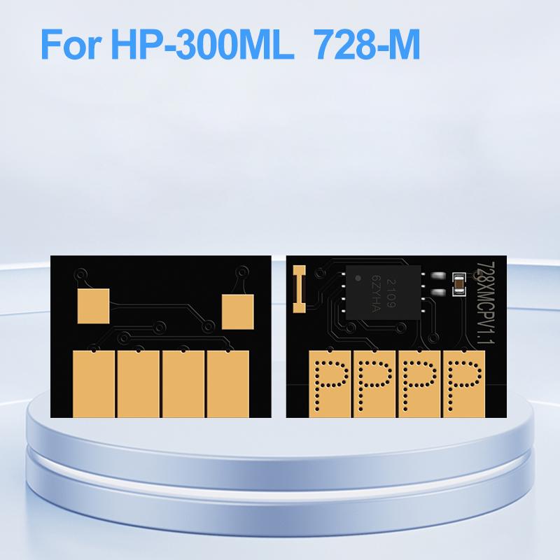 New Upgrade For HP 728 728XL Cartridge Chip For HP DesignJet T730 T830 Printer 9J68A F9J67A F9J66A F9J65A F9K17A Cartridge Chip