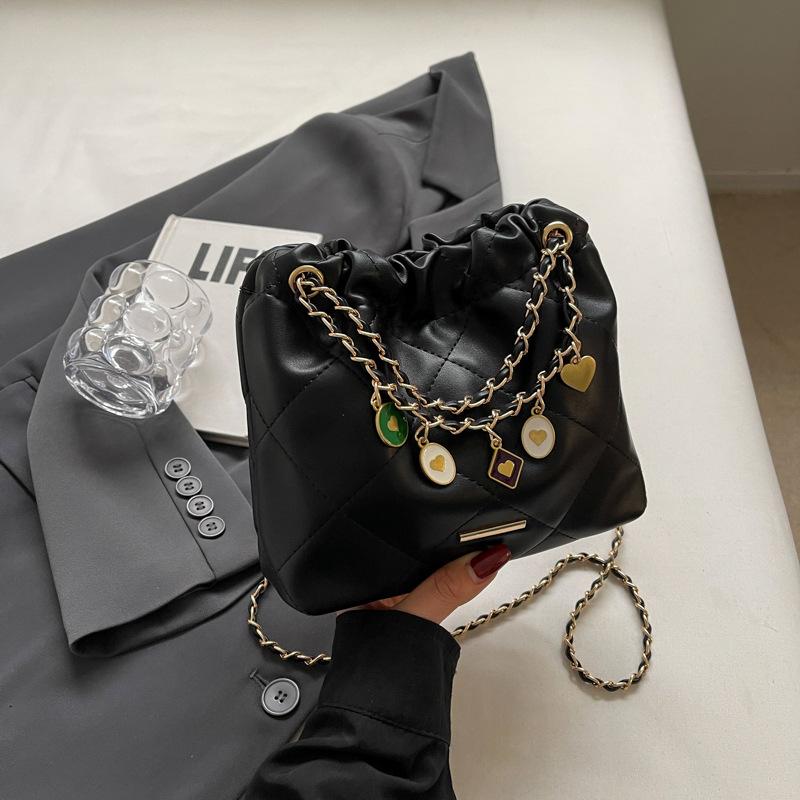 Bag Women's New Fashion Bucket Bag Versatile Shoulder Messenger Bag