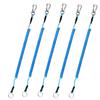 Elastic Steel Wire Keychain Lanyard for Fishing
