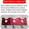 Woodworking Router Circle Jig for Trimming Machine Carpentry Circle Cutting Guide Board Tools A Aluminum Alloy 1 PCS, Red
