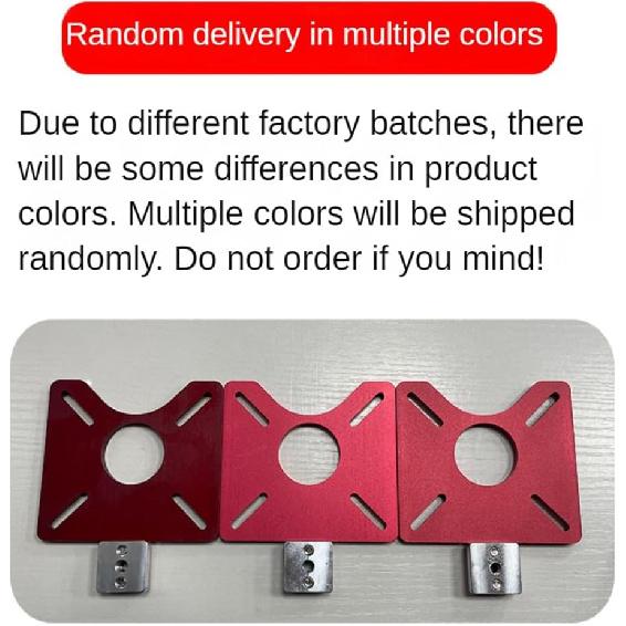 Woodworking Router Circle Jig for Trimming Machine Carpentry Circle Cutting Guide Board Tools A Aluminum Alloy 1 PCS, Red
