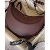 Design di nicchia Borsa a mezzaluna da sottoascellare Polene Borsa a sella Borsa a tracolla da pendolare parigina Versatile Borsa messenger Tendenza moda
