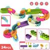 Baby DIY Putting Together Track Slide Suction Mug Playthings Bath Tub Playthings Baby Bathroom Bathtub Shower Plaything Kit Duck Water Playthings for