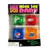 NEEDOH Little 4-pack Set Nice Cube Stress Relief Squishy Cube Anti-Anxiety Squeeze Object Fidget Collectible Getaway Tokens Set Recent