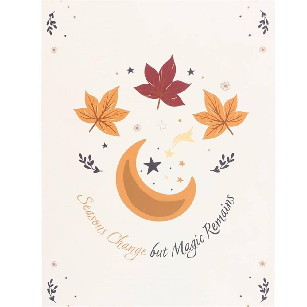 Something Different Seasons Change But Magic Remains Hanging Sign