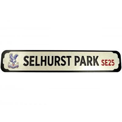 Targa in metallo Deluxe Selhurst Park SE25
