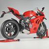 1/6 Ducati V4SP2 Rennmotorrad Legierung Druckgussmodell Dynamischer Kupplungsornament Spielzeug für Jungen Geburtstagsgeschenk für Freunde