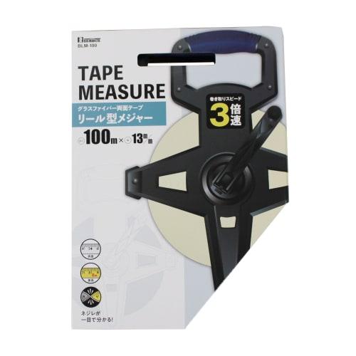 Bigman Reel-Type Measuring Tape, 3x Speed, 100m, BLM-100
